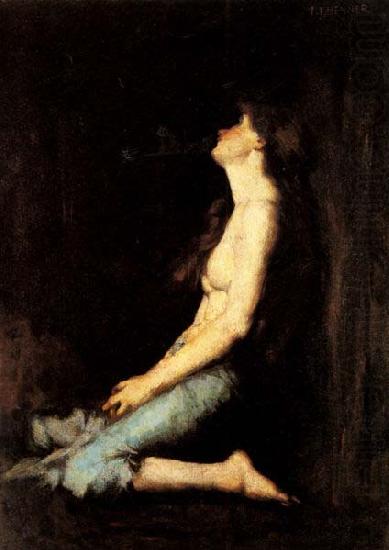 Jean-Jacques Henner Solitude china oil painting image